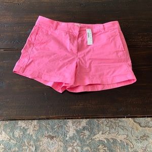 JCrew 4" stretch chino short size 10